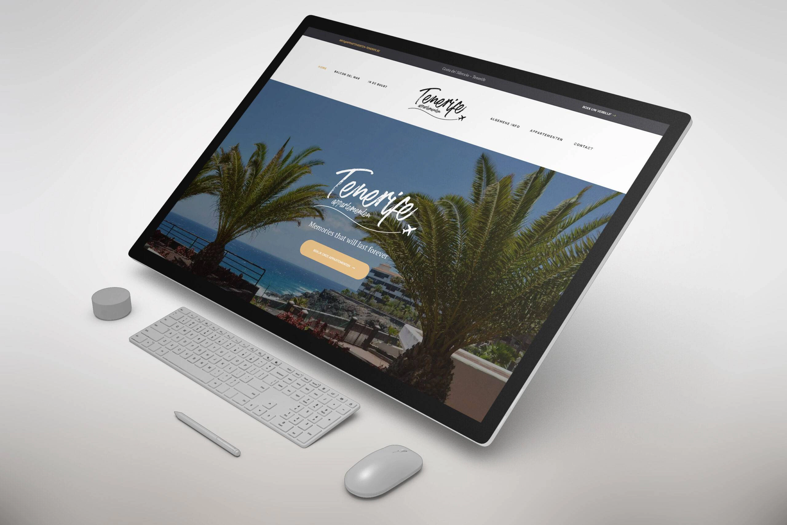 website appartementen tenerife
