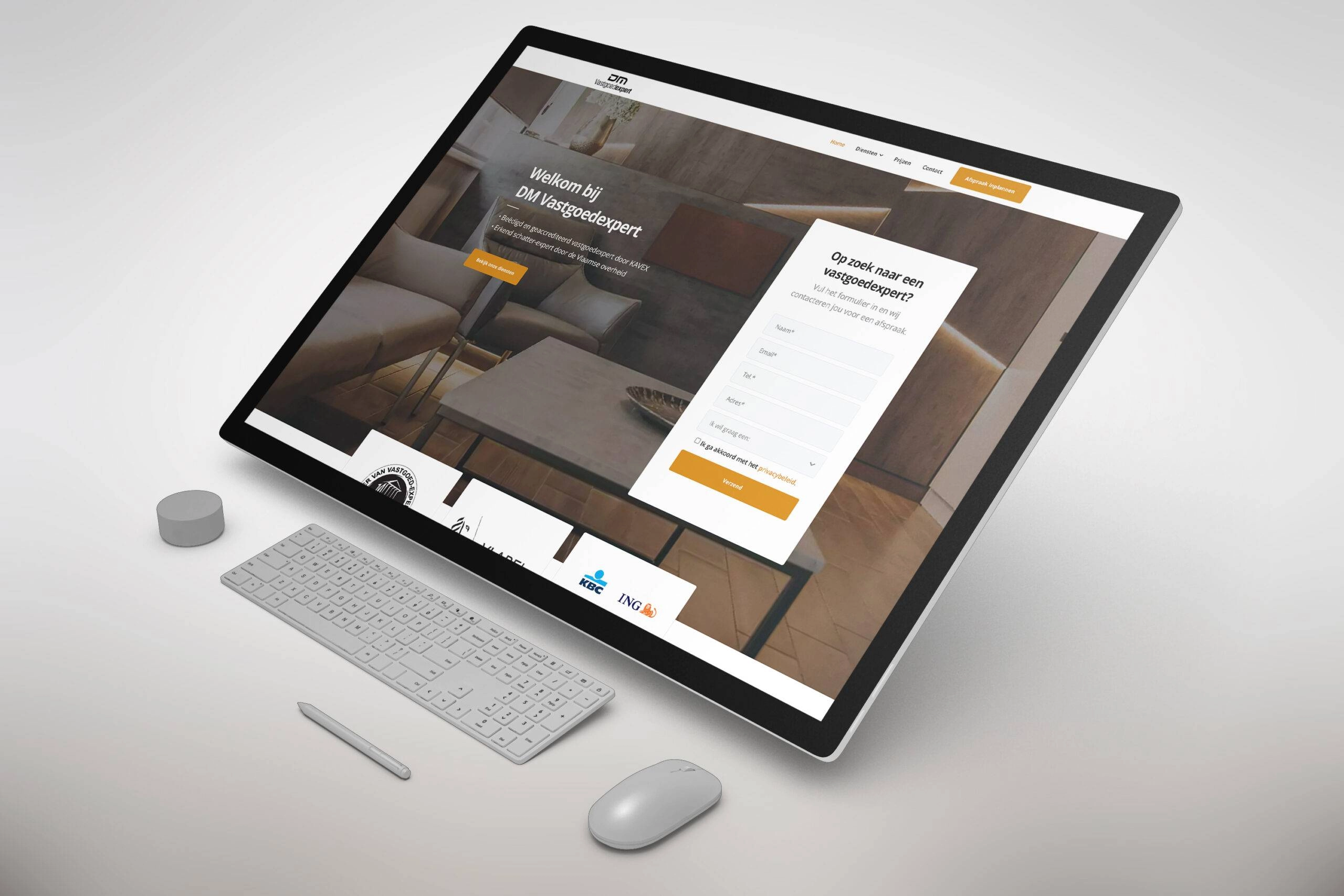 website dm vastgoedexpert