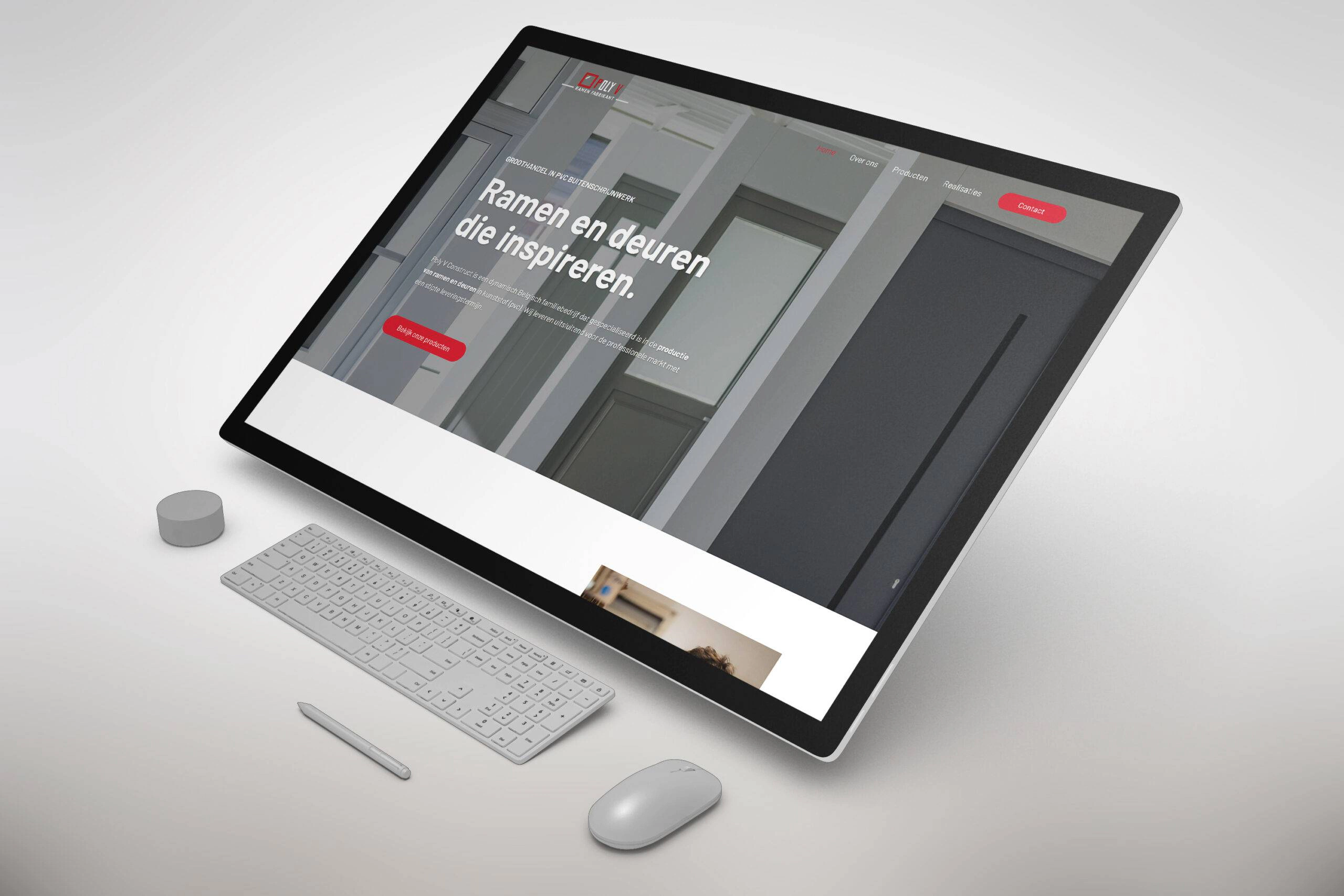 Poly V Construct ramenfabrikant webdesign